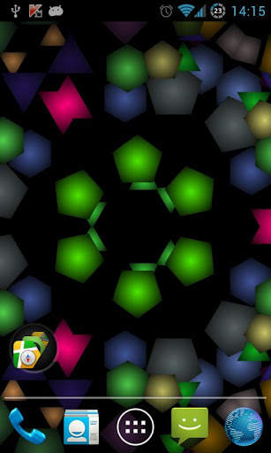 Moving Kaleidoscope LW screenshot 2