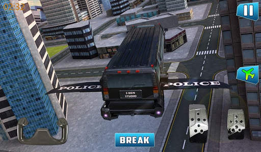 Future flying Limo car 3dgames screenshot 2