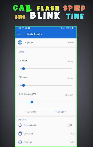 Flash blink on Call color screenshot 4