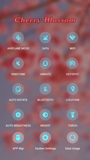 Cherry Blossom APUS Launcher theme screenshot 3