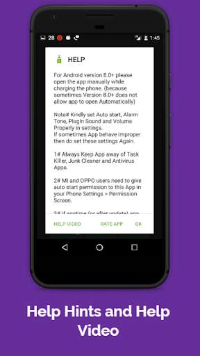 Battery Full Alarm Lite screenshot 8