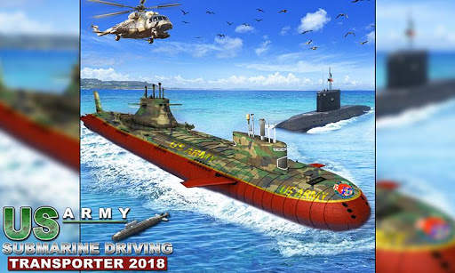 US Army Submarine Ship Driving Transporter 2020 screenshot 4