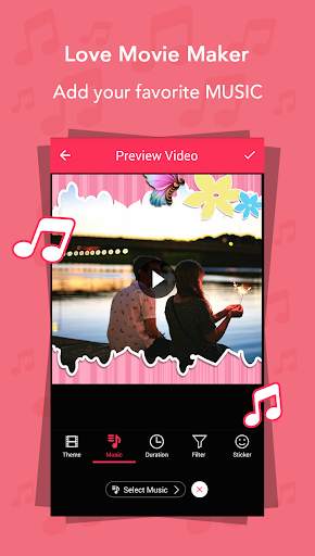 Love Movie Maker screenshot 2