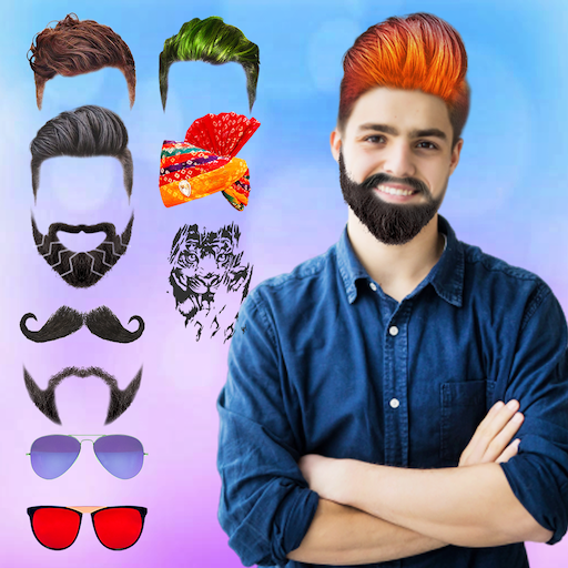 Man Hair Mustache Style  PRO иконка