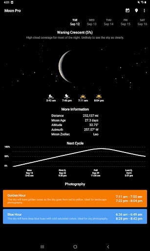 My Moon Phase - Lunar Calendar screenshot 8