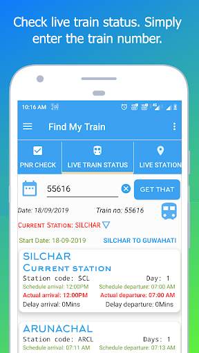 Find My Train: Indian Railway  screenshot 1