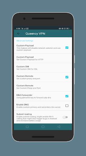 Queency VPN (v3 core) screenshot 3