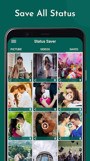Status Saver For WhatsApp: Video Status Downloader 3 تصوير الشاشة