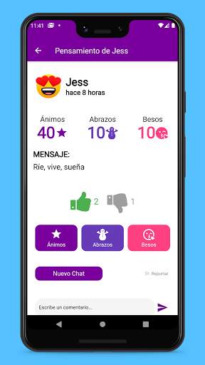Grita - La app social para desahogarte a tu manera screenshot 2