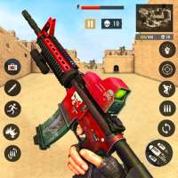 Commando Strike Offline Games logo