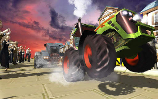 Real Tractor Pull Match: Tractor Driving Sim 2019 screenshot 3