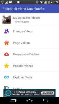 Video Downloader for Facebook screenshot 1