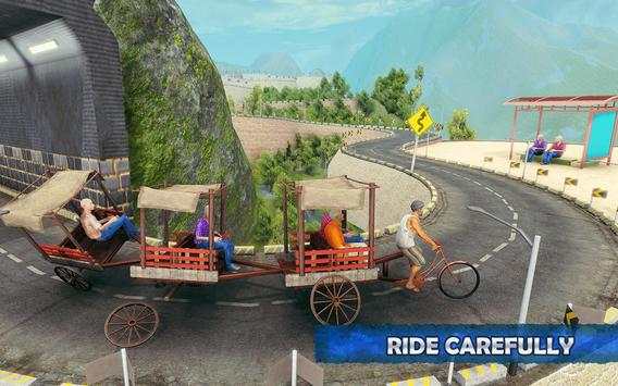 Offroad Bicycle Rickshaw Driving Simulator 2018 screenshot 3