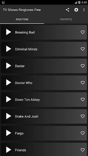 TV Shows ringtones screenshot 5