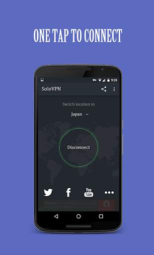 Solo VPN - One Tap Free Proxy screenshot 1