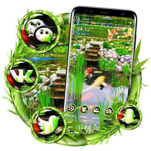 Water Garden Theme Launcher 1.1