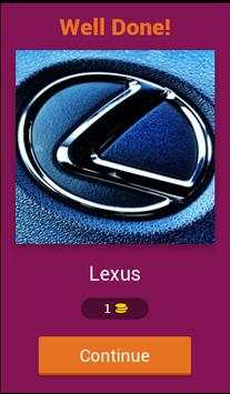 Cars Logos Quiz Hd Ultimate Edition screenshot 2