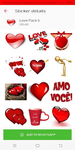 New Love ❤️ Stickers - WAStickerApps 2020 screenshot 1