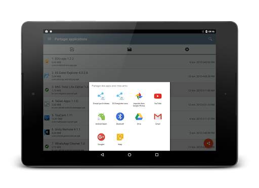 Partager applications screenshot 6