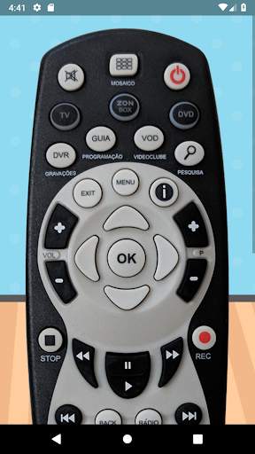 Remote Control For ZON NOS Cabo screenshot 1
