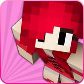 Skins for girls for Minecraft logo