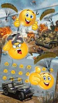 Brave Soldier Keyboard Theme screenshot 3