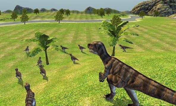 Angry Dino Raptor Simulator screenshot 2