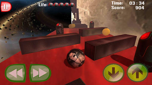 Bola Luar Angkasa screenshot 1