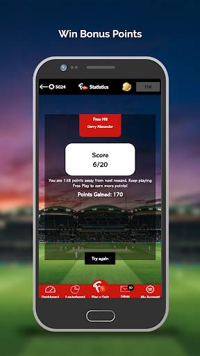 FullToss: Free Cricket Quiz Ga screenshot 6