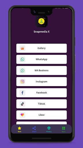 Snapmedia : Social media downloader (No ads) screenshot 1