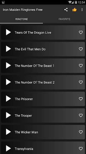 Iron Maiden ringtones free // offline 2 تصوير الشاشة
