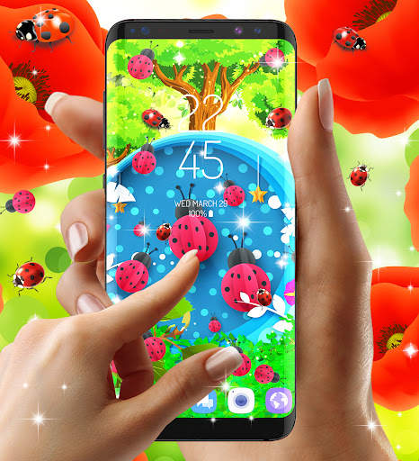 Ladybug live wallpaper screenshot 4