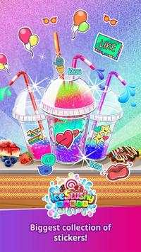 Rainbow Frozen Slushy Maker: Ice Candy Slush Maker screenshot 1
