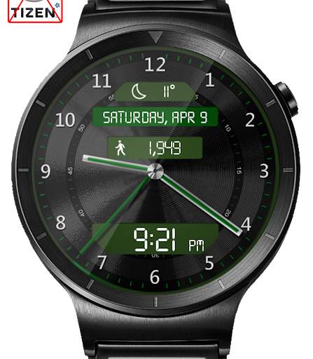 Black Metal LED HD WatchFace Widget Live Wallpaper screenshot 13