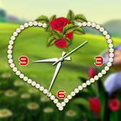 Rose clock live wallpaper 1.6