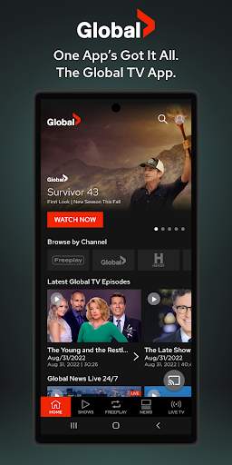Global TV screenshot 1