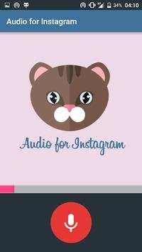 Audio For Instagram screenshot 1