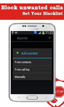Call Blocker Blacklist Contact screenshot 1