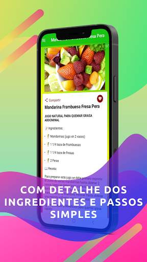 Sucos Detox para Emagrecer - Receitas em Portugues screenshot 5