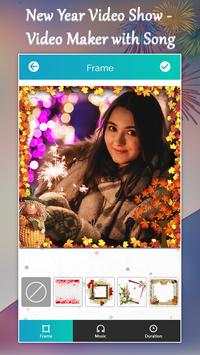 New Year Video Show - Video Maker with Song 1 تصوير الشاشة