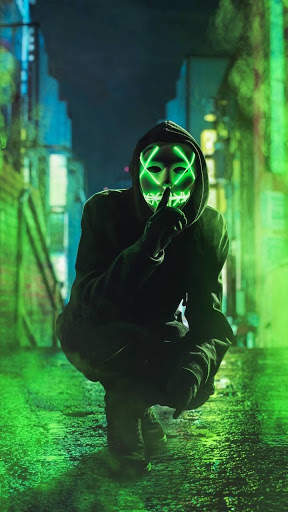 Led Purge Mask Wallpaper HD screenshot 7