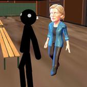 Stickman Escape at Granny Classroom icon