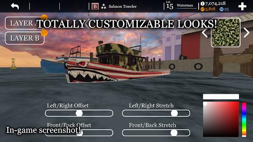 uCaptain: Boat Fishing Game 3D screenshot 4