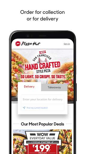 Pizza Hut India – Pizza Delivery – Order Food screenshot 1