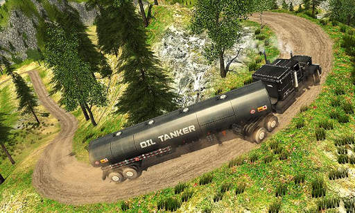 Uphill Offroad Army Oil Tanker скриншот 3