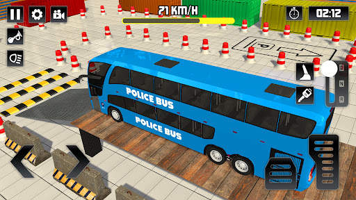 Police Bus Parking - parking screenshot 6