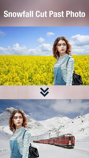 Snowfall Photo Frames screenshot 3