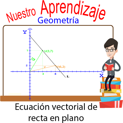 Ecuación vectorial de recta icon
