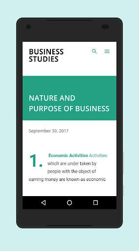Class 11 Business Studies Notes And Solutions 3 تصوير الشاشة