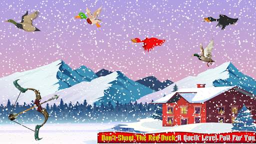 Real Duck Archery 2D Bird Hunting Shooting Game screenshot 5